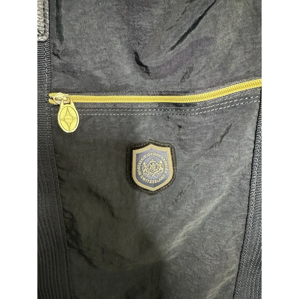 Nostalgie Orient Express Switzerland Navy Blue Bag